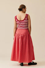 Ruby - Trulli Skirt, Red Tartan