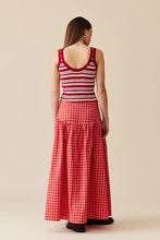 Ruby - Trulli Skirt, Red Tartan