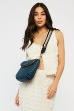 Saben - Feature Bag Strap, Multi Ocean Blue