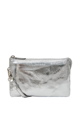 Saben - Tilly Crossbody, Silver Crinkle