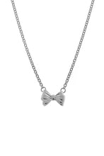 Stolen Girlfriends Club Jewellery - Twin Bow Necklace, Sterling Silver