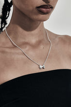 Stolen Girlfriends Club Jewellery - Twin Bow Necklace, Sterling Silver