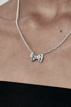 Stolen Girlfriends Club Jewellery - Twin Bow Necklace, Sterling Silver