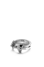 Stolen Girlfriends Club Jewellery - Twin Bow Ring, Sterling Silver