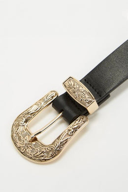 Sol Sana - Western Belt, Black/Gold