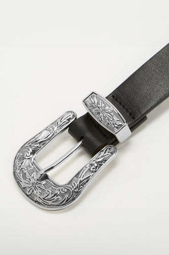 Sol Sana - Western Belt, Black/Silver