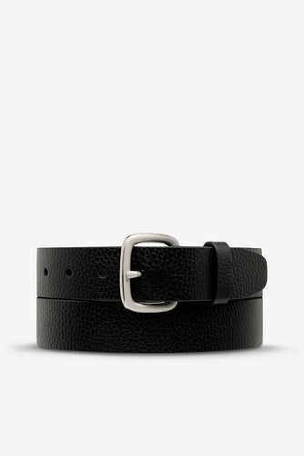 Status Anxiety - Ease Up Belt, Black / Silver