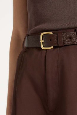 Status Anxiety - Ease Up Belt, Chocolate / Gold