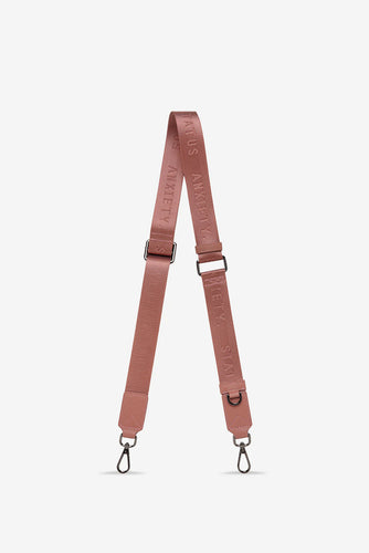 Status Anxiety - Web Strap Thin, Dusty Rose