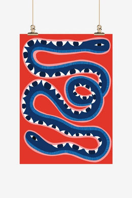 Studio Soph - Tea Towel, Snake