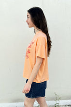 By Frankie - The Med T Shirt, Peach/Red