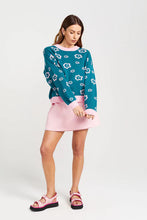 Thing Thing - Rosie Jumper, Teal Candy