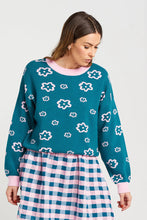 Thing Thing - Rosie Jumper, Teal Candy