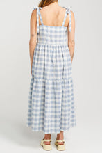 Thing Thing - Tie Up Ziggy Dress, Marine Check