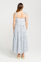 Thing Thing - Tie Up Ziggy Dress, Marine Check