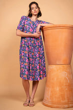 Wilson Trollope - Otama Dress S/S, Violet Floral