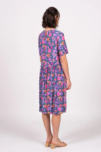 Wilson Trollope - Otama Dress S/S, Violet Floral