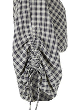 Ruby - Connie Blouse, Soft Check Navy