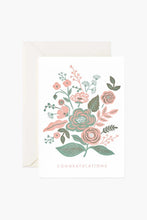 Rifle Paper Co - Greeting Card, Letterpress Garden Congratulations