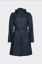 Rains - Curve Jacket, Navy