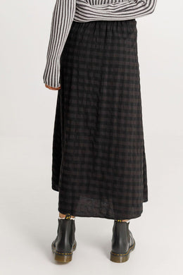Thing Thing - Liberty Skirt, Black Check