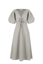 Ruby - Donovan Tie Dress, Olive Gingham