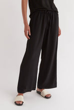 Assembly Label - Malene Relaxed Silk Pants, Black