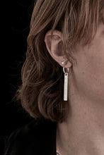 Stolen Girlfriends Club Jewellery - Stolen Bar Earrings, Sterling Silver